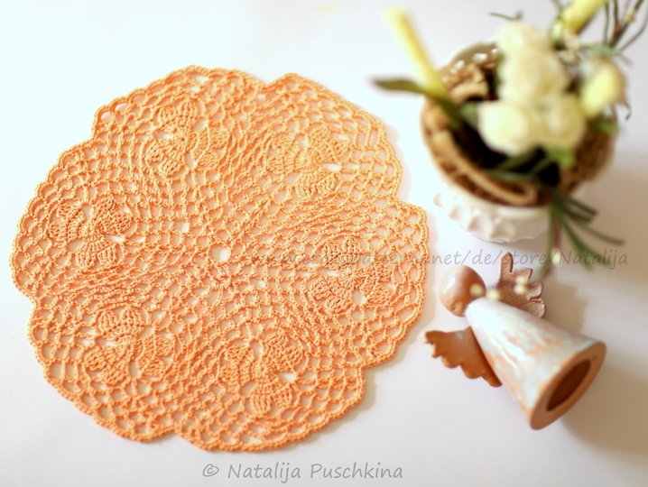 Muttertagsgeschenk - runde Tischdecke