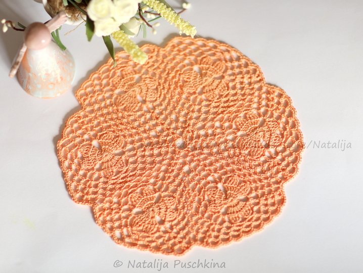 Muttertagsgeschenk - runde Tischdecke