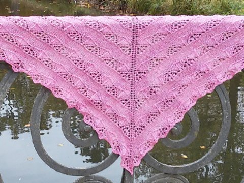 Anleitung Lace-Dreieckstuch "Unda"