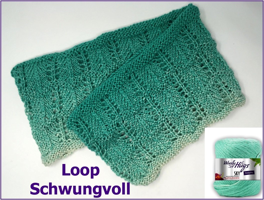 Loop Schwungvoll mit SKY von Woolly Hugs stricken