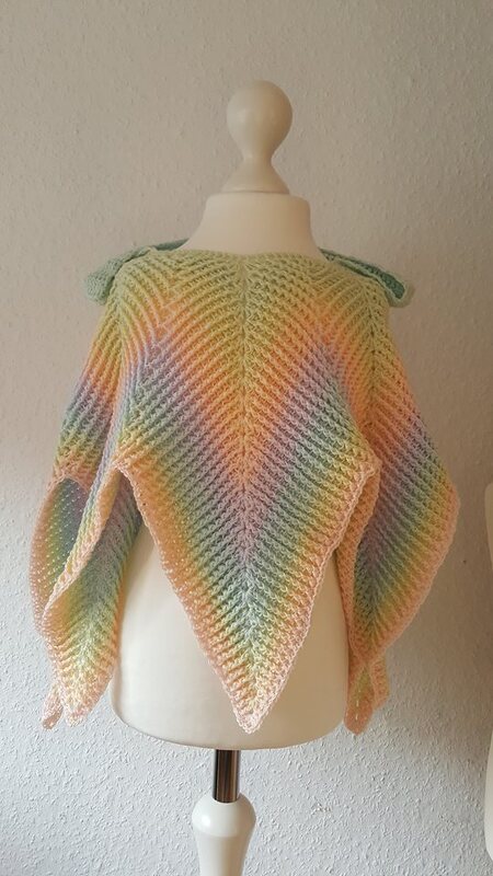 Blätterponcho - Bild 4