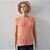 Häkelshirt Größe 36 - 46 - orange - Häkelpulli