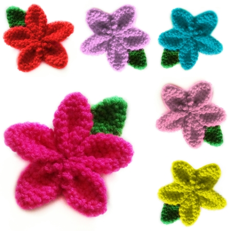 2 flower crochet patterns !!! PDF english-deutsch-dutch