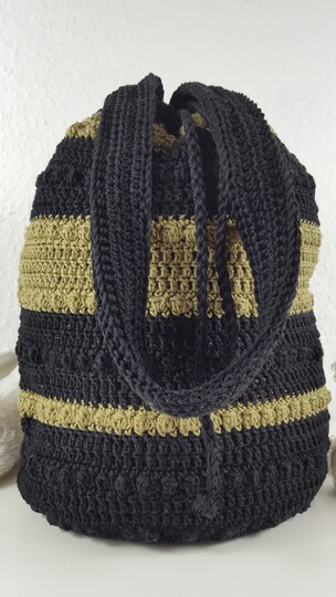 114 Häkelanleitung Rucksacktasche Mochila Olivia