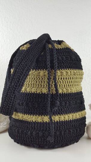 114 Häkelanleitung Rucksacktasche Mochila Olivia