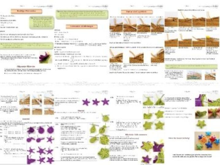 Seestern Schlüsselanhänger - Häkelanleitung