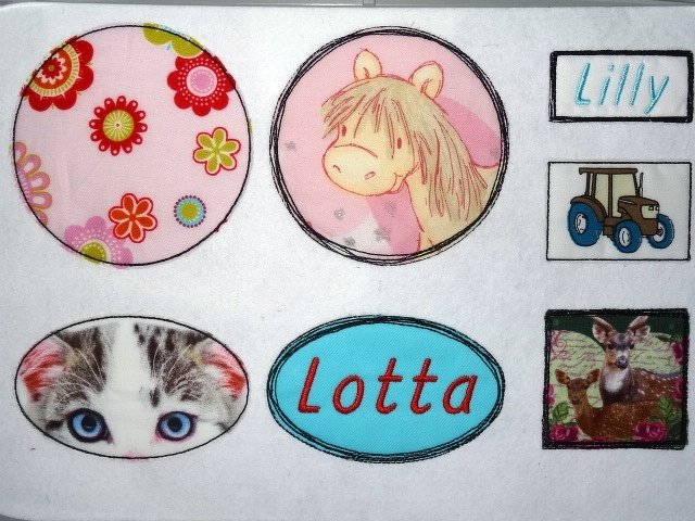 Stickdatei Doodle Kreise in 9 Größen - Bild 2