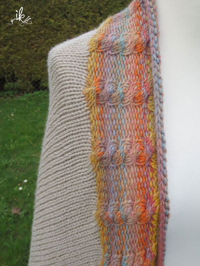 Strickanleitung Zopf - Seelenwärmer oder Shrug