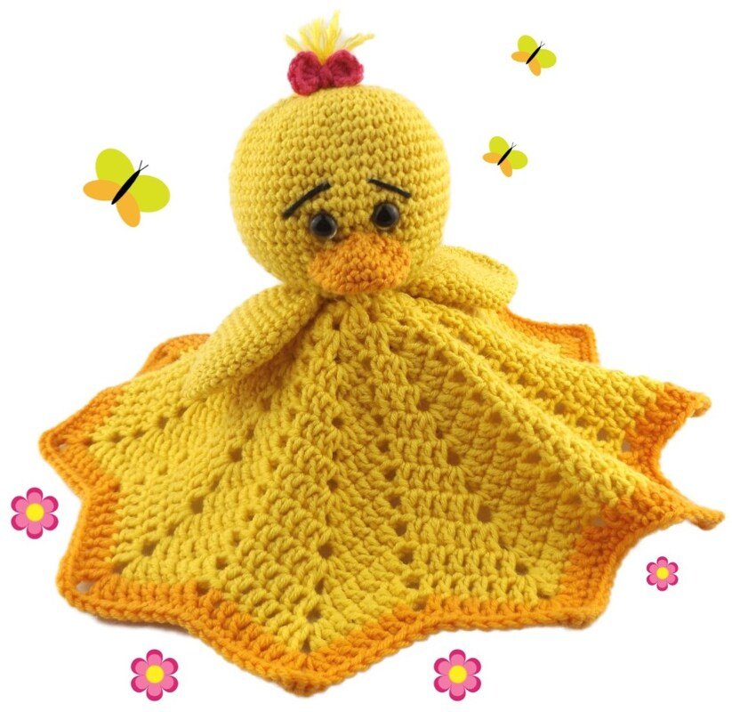 Häkelanleitung Schmusetuch "Sweety" - Bild 2