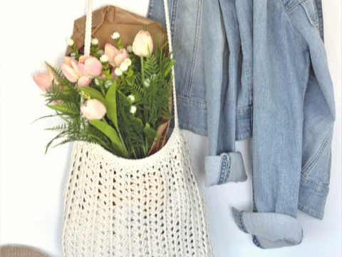 Häkelanleitung Einkaufstasche