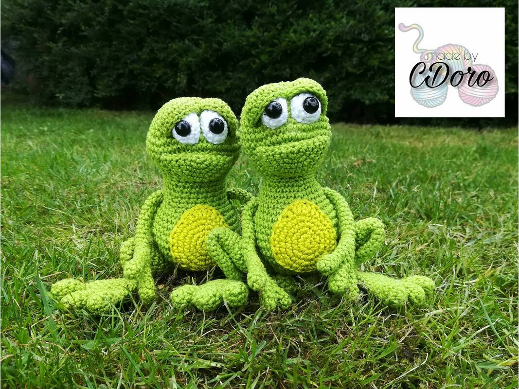 Frösche "Ole & Jan" - Häkelanleitung - Bild 2