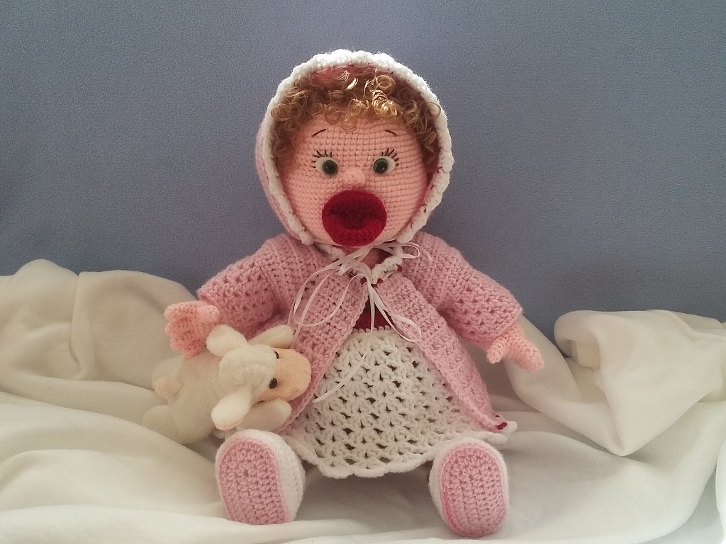 Häkelanleitung Puppenkleidung, Baby Emmi - Bild 2