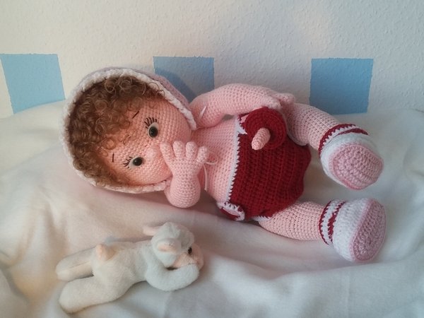 Häkelanleitung Puppenkleidung, Baby Emmi