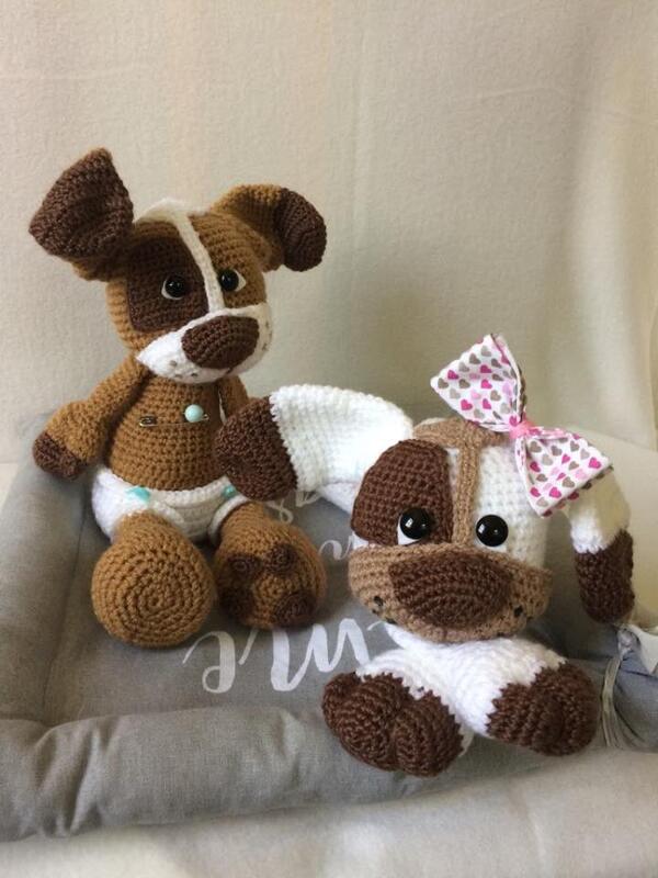 Hundebabys Emma und Balou