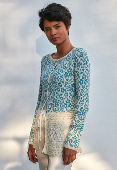 Strickanleitung Cardigan Latisha