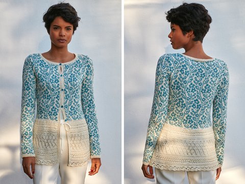 Strickanleitung Cardigan Latisha