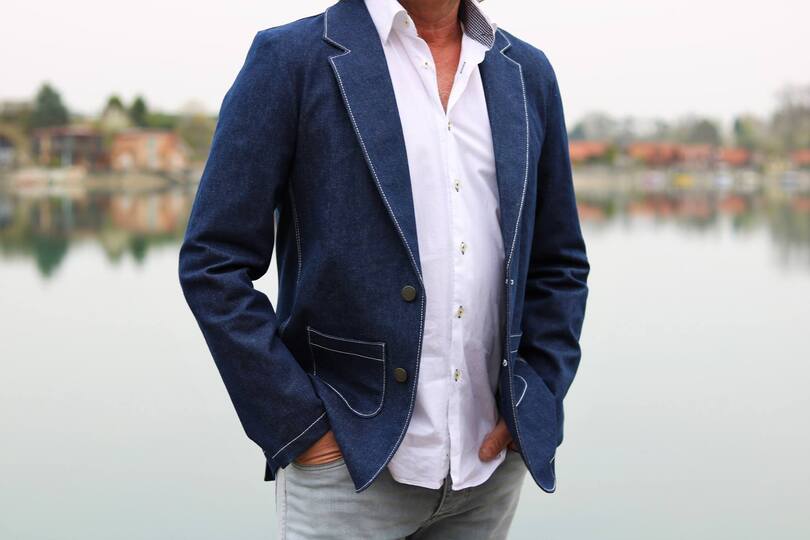 Manwe Sweatsakko im 2-in-1 Look