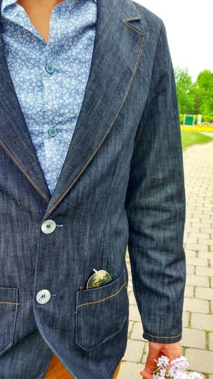 Manwe Sweatsakko im 2-in-1 Look