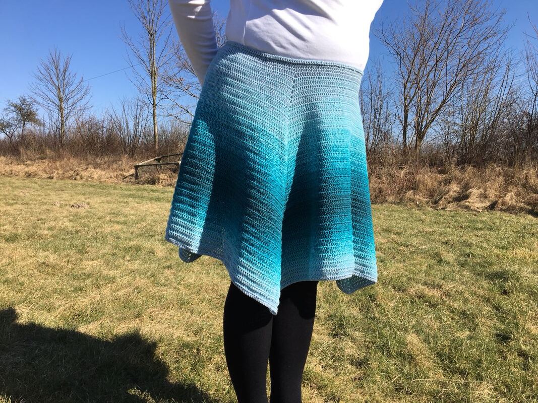 Häkelrock Lovely Alea (Kindergröße bis Erwachsenengröße) - Bild 4