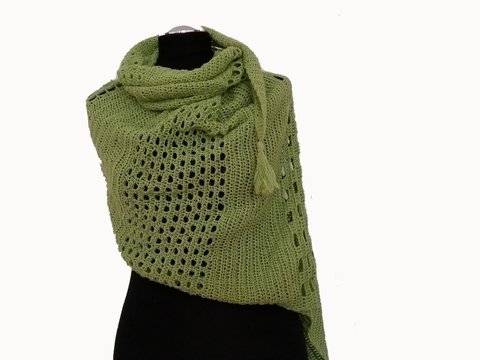 Häkelanleitung - Tuch "Spring"