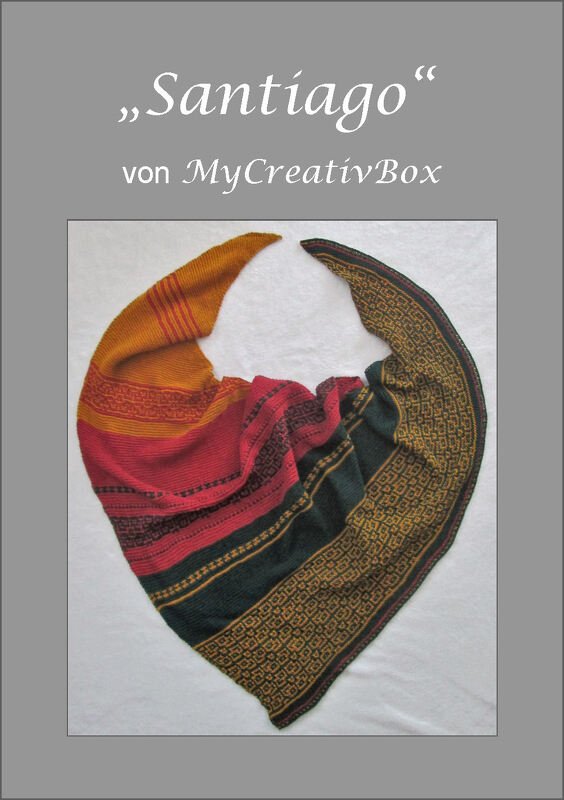 Tuch "Santiago" gestrickt