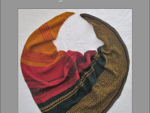 Tuch "Santiago" gestrickt