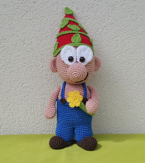Gartenzwerg Pauli - Häkelanleitung