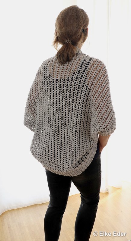 Soul Warmer / Cardigan „Little Time Out“ - Crochet Pattern - Image 9