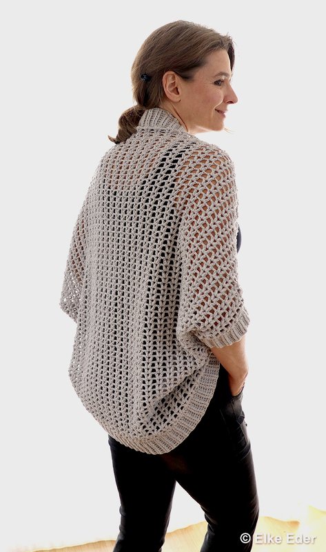 Soul Warmer / Cardigan „Little Time Out“ - Crochet Pattern - Image 10