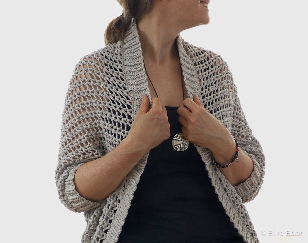Soul Warmer / Cardigan „Little Time Out“ - Crochet Pattern - Image 14