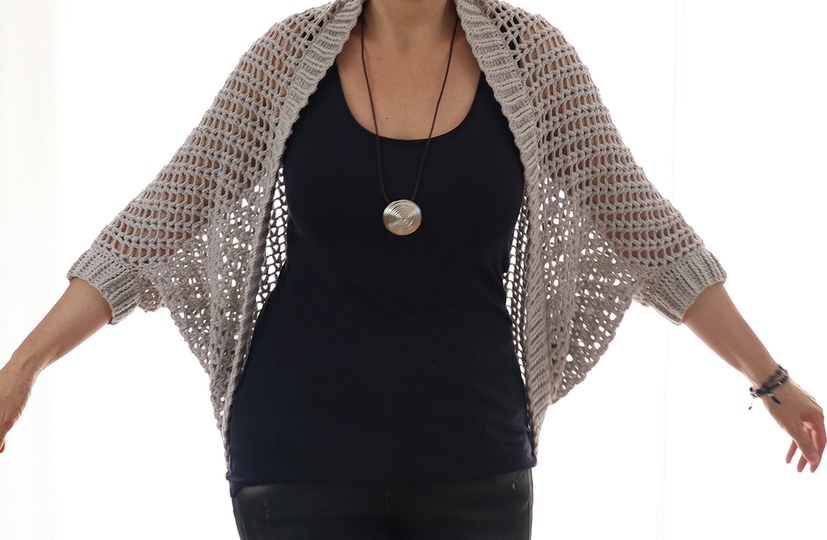 Soul Warmer / Cardigan „Little Time Out“ - Crochet Pattern