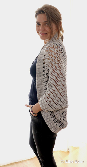 Soul Warmer / Cardigan „Little Time Out“ - Crochet Pattern