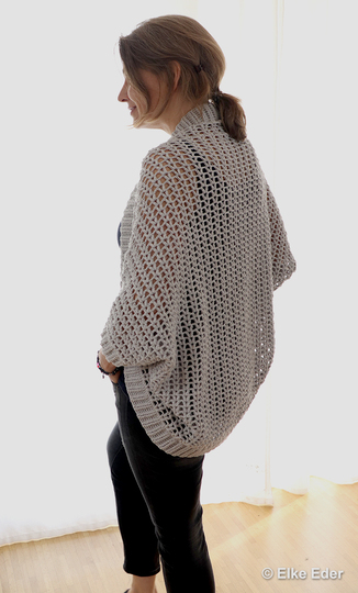 Soul Warmer / Cardigan „Little Time Out“ - Crochet Pattern