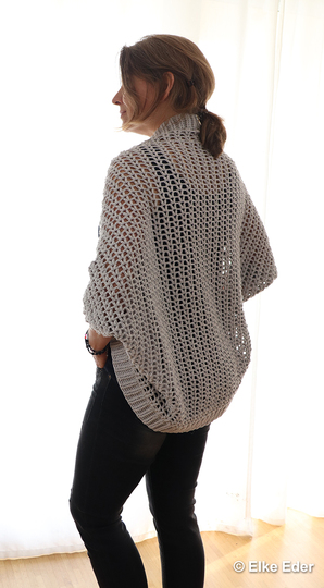 Soul Warmer / Cardigan „Little Time Out“ - Crochet Pattern