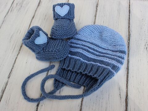 Strickanleitung für Jungengarnitur