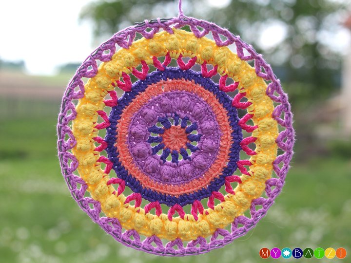Häkelanleitung - Mandalas / Traumfänger SOMMERSCHÖN