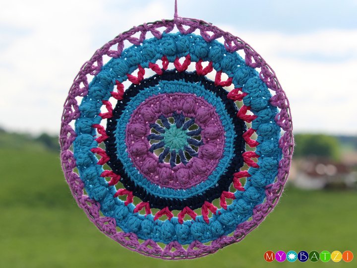Häkelanleitung - Mandalas / Traumfänger SOMMERSCHÖN