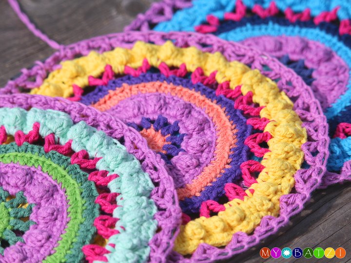 Häkelanleitung - Mandalas / Traumfänger SOMMERSCHÖN