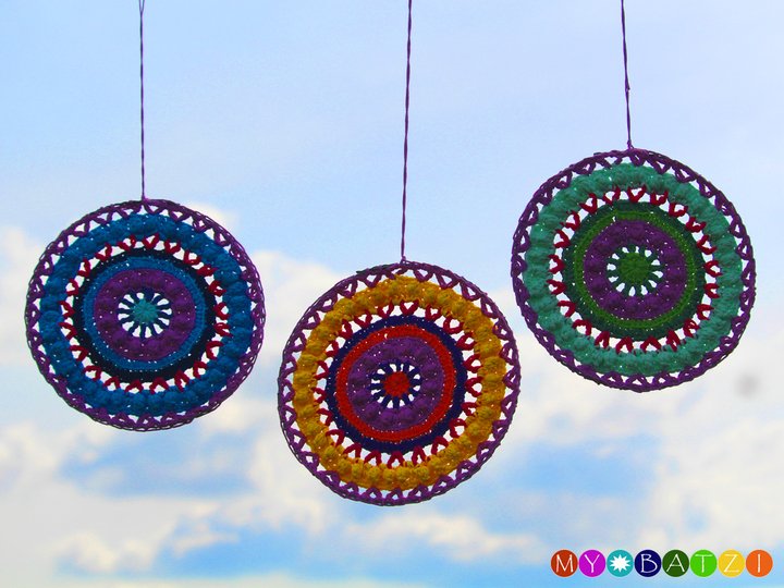 Häkelanleitung - Mandalas / Traumfänger SOMMERSCHÖN