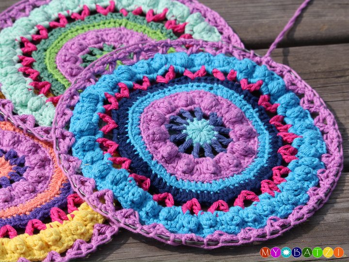 Häkelanleitung - Mandalas / Traumfänger SOMMERSCHÖN