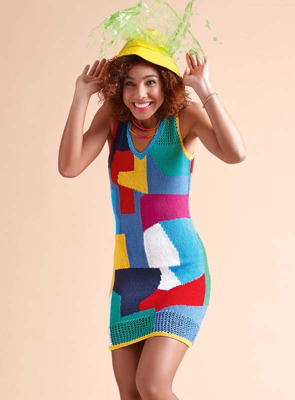 Strickanleitung Minikleid Koko