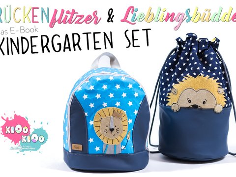 E-Book Kindergartenset Rückenflitzer & Lieblingsbüddel