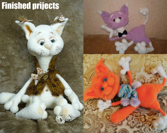198 Crochet Pattern - Jeremy the Cat - Amigurumi toy PDF file by Pertseva CP