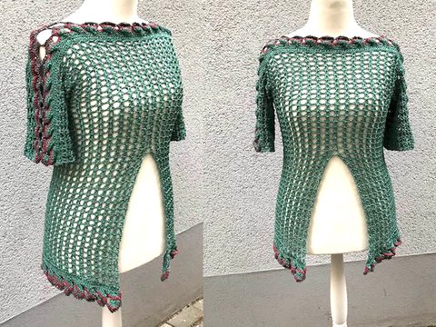 sommerliche Tunika  "Angelika"