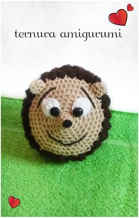 Hedgehog crochet pattern PDF english-deutsch-dutch