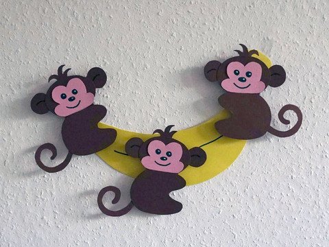 Craft Instructions: Monkey Photo Holder Clip