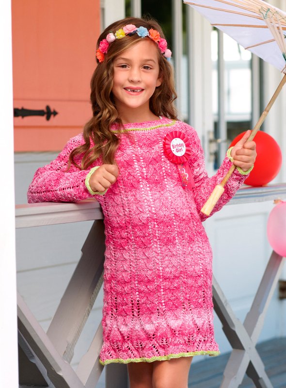 Strickanleitung Kleidchen Binette