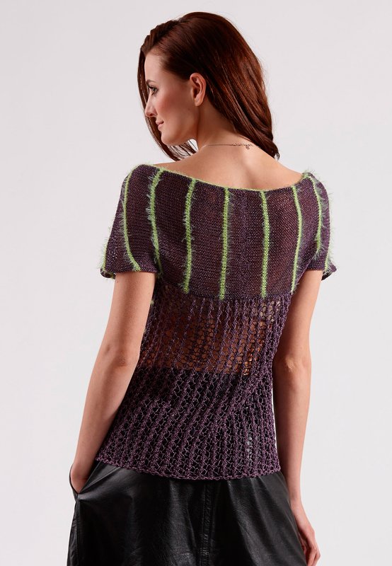 Strickanleitung Streifenshirt Irrisa - Bild 3