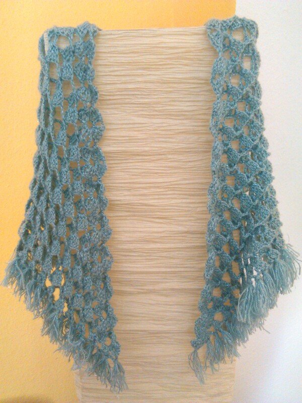 Dreieckstuch "Aqua" - Bild 2