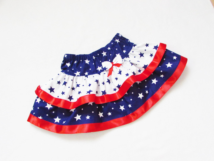 Girls skirt, frills skirt pattern, toddler sewing pattern and instruction pdf, baby skirt pattern, to fit 1- 7 years.